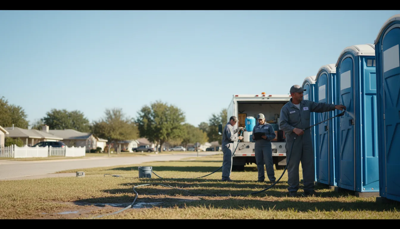 Long-Term Portable Toilet Rental in Amlin, OH near me